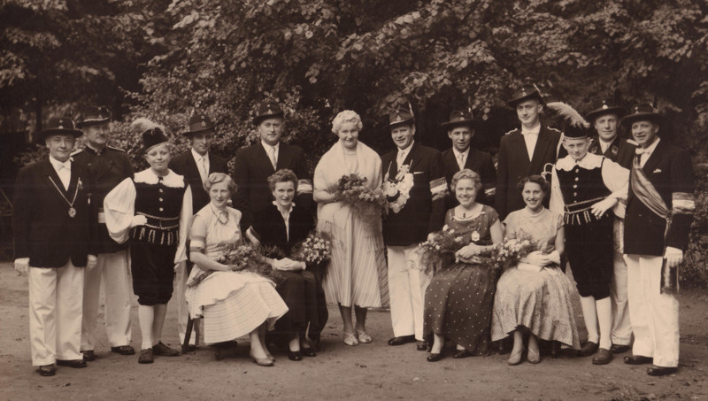 Thronbild 1956